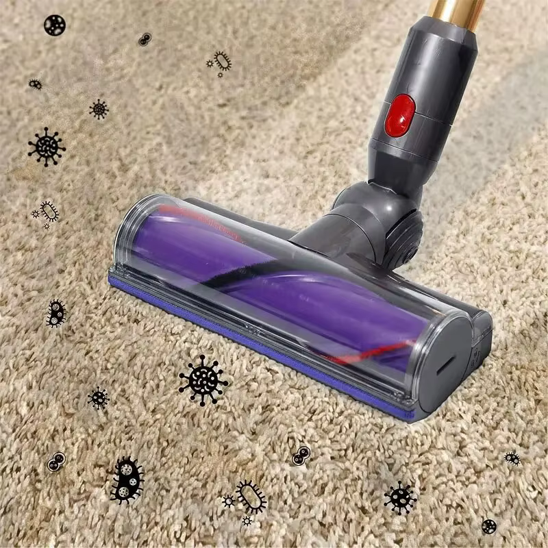 Tête de brosse électrique à entraînement direct pour aspirateur Dyson V8 V10 V11 V15 V7