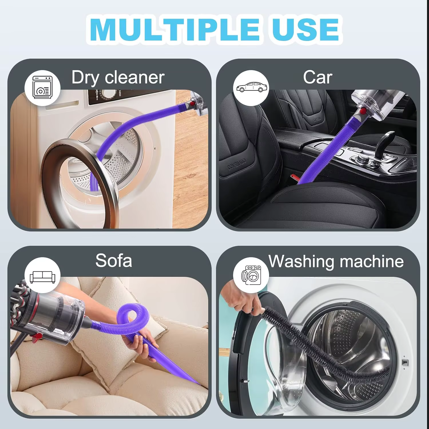 Tuyau d'aspirateur sans fil pour Dyson V7