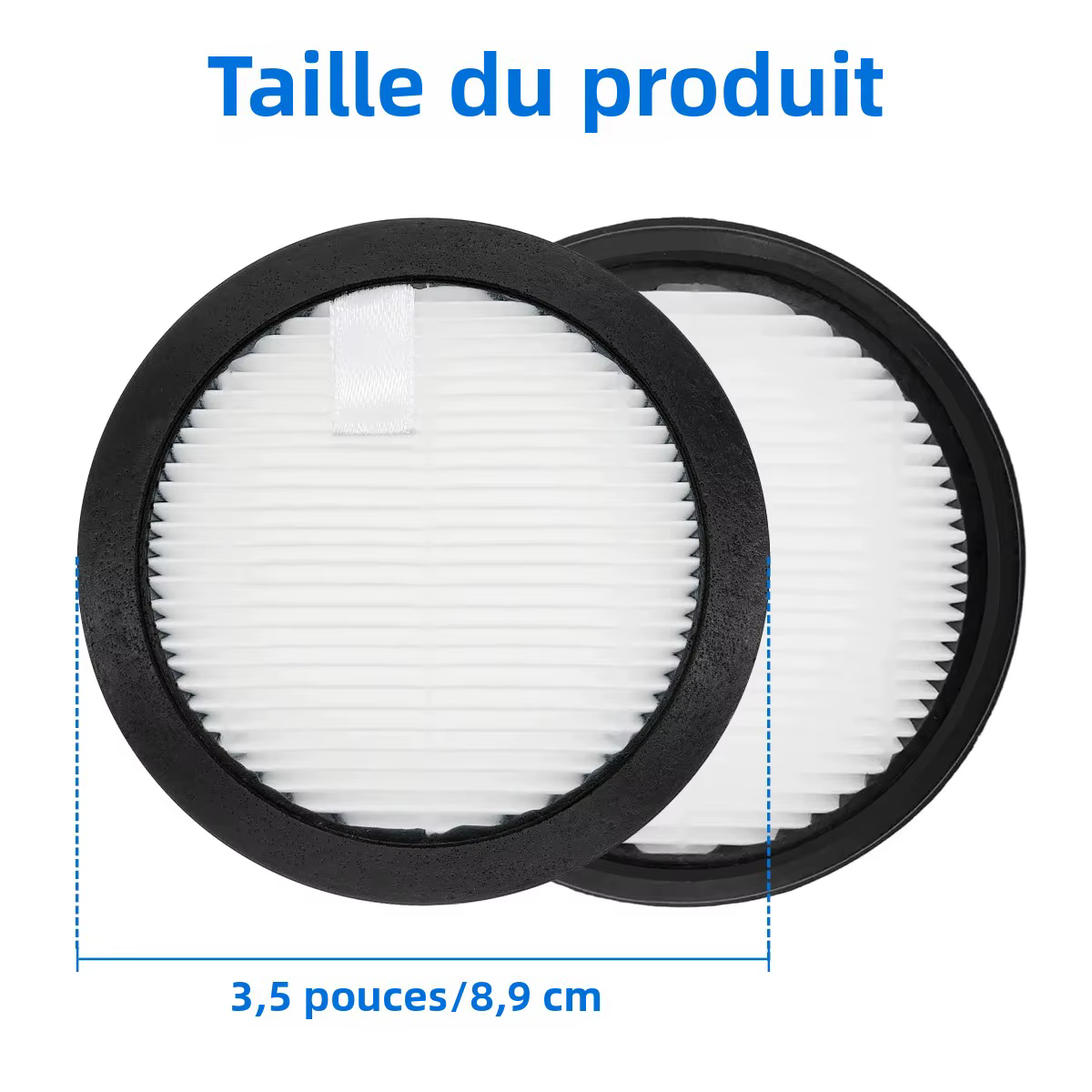 HOME TIMES 2/4 pièces filtre HEPA pour Silvercrest SHAZB 29.6 B2