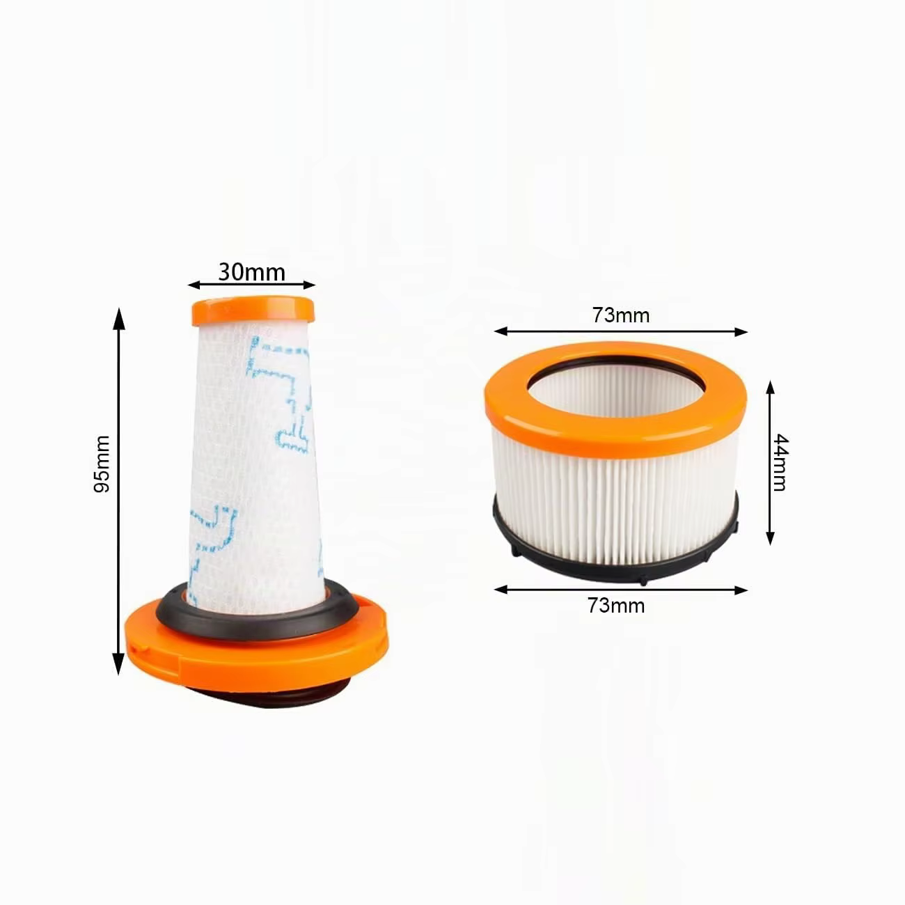 Filtre HEPA ZR009010 ZR009012 pour aspirateur à manche sans fil Rowenta X-Force Flex 9.60