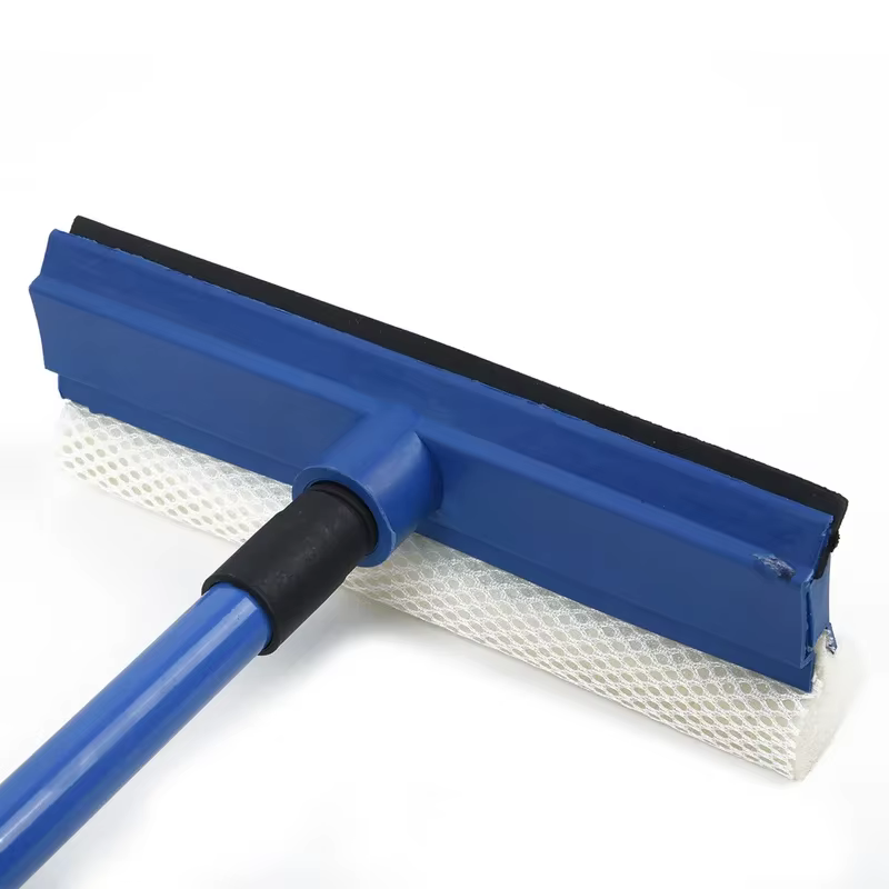 Nettoyeur de vitres télescopique 2 en 1