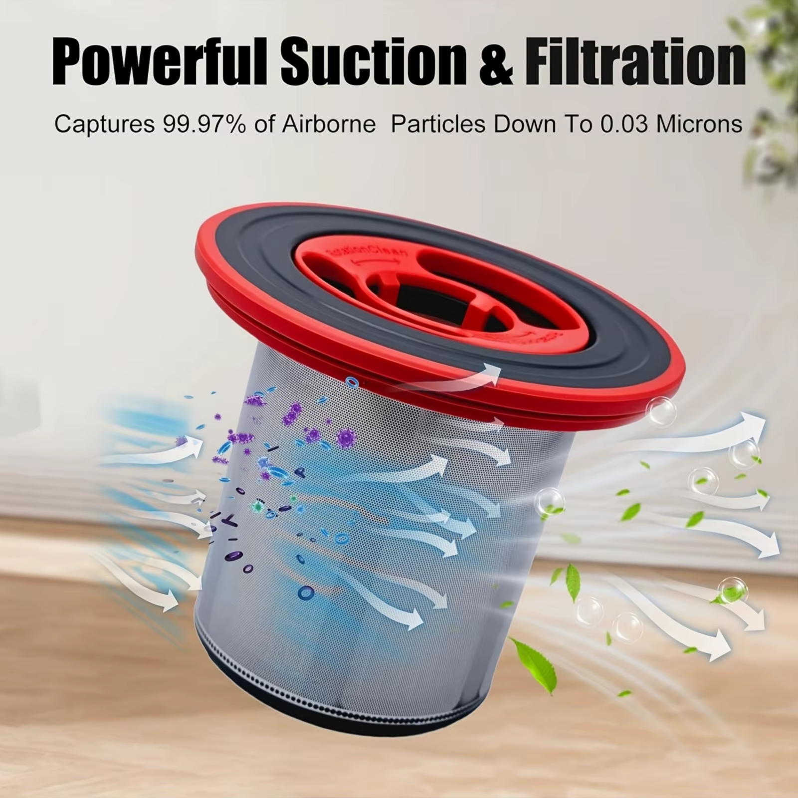 Filtre de remplacement RotationClean pour aspirateur sans fil Bosch Unlimited Series 7