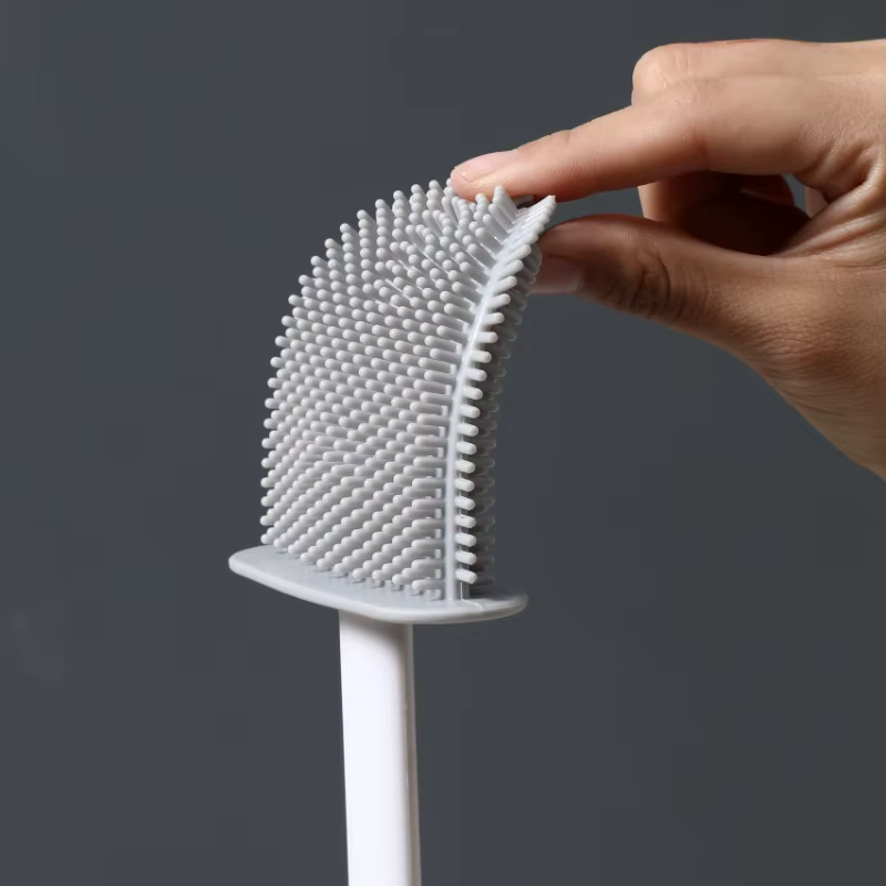Ensemble de brosses WC en silicone