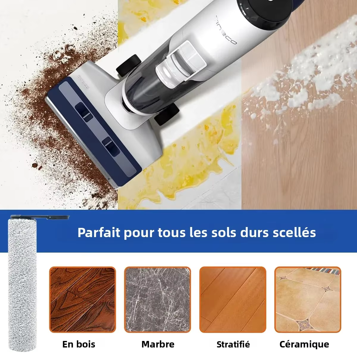 Accessoires pour aspirateur sec et humide Tineco Floor ONE S5-Combo