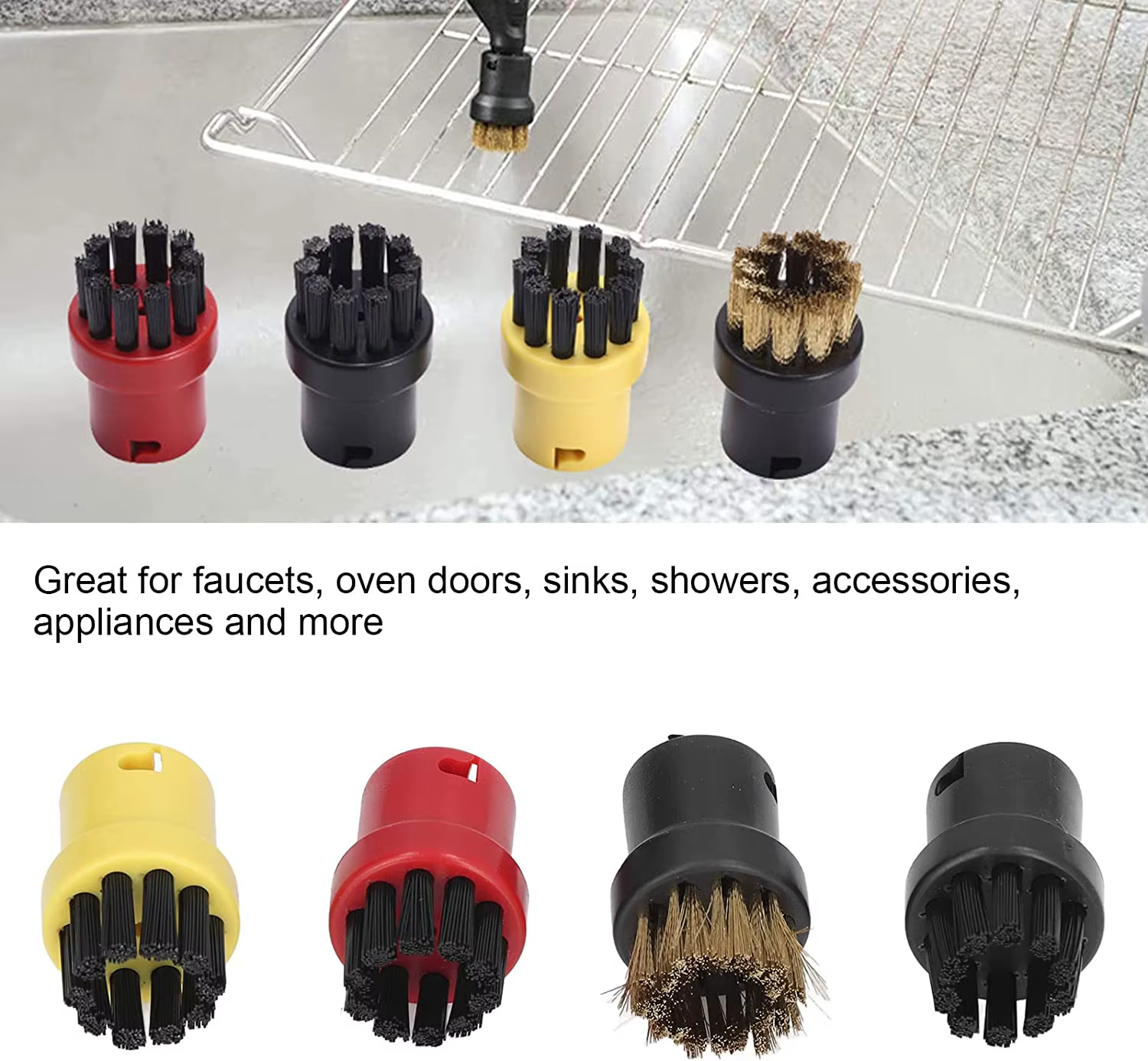 Brosse de nettoyage à vapeur pour Karcher SC1 SC2 SC3 SC4 SC5 SC7 CTK10