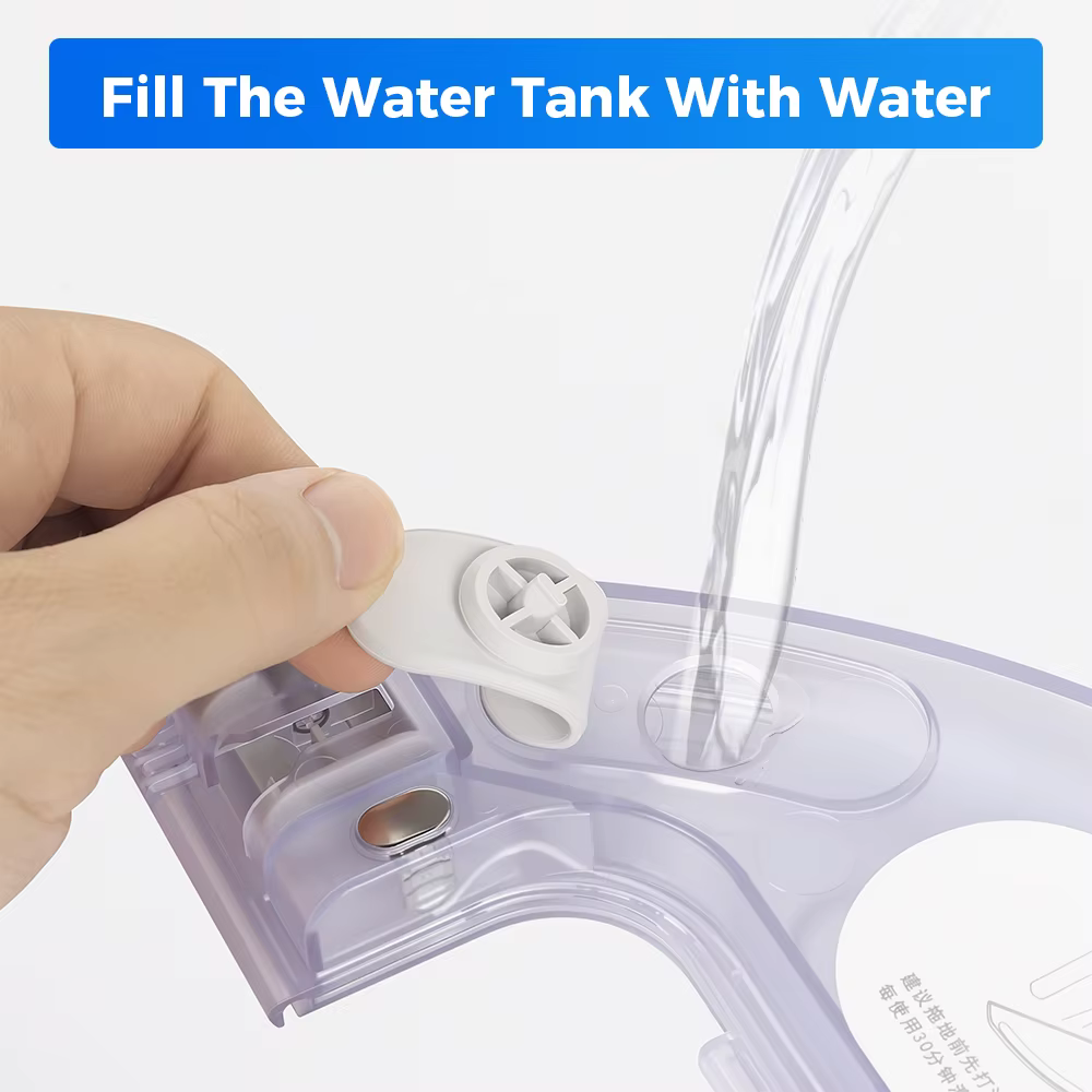 Réservoir d'eau avec serpillière pour aspirateur robot Dreame D10 Plus/Z10 Pro/L10 Plus/D10S Plus pour Xiaomi X10/B102GL/Mop 2 UItra/STYTJ05ZHM