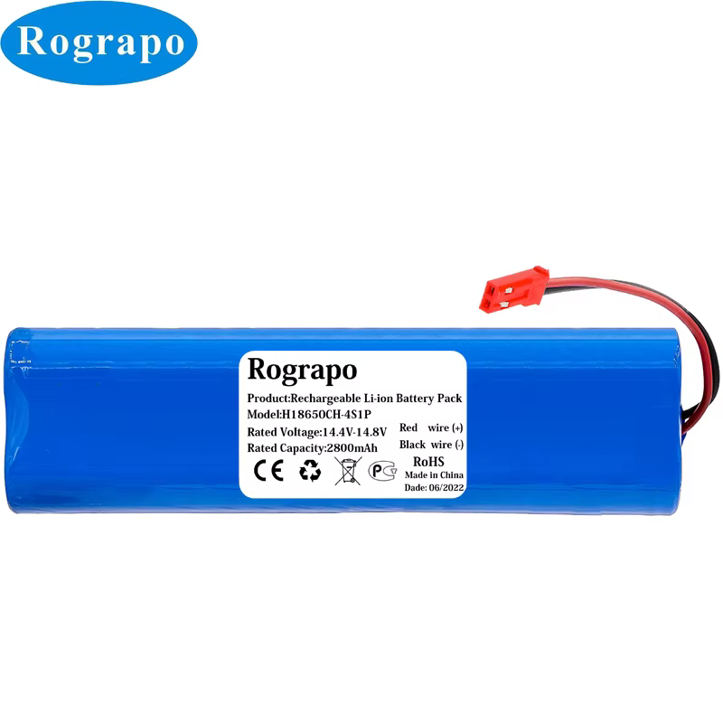 Nouveau 14.8V 3400mAh SUN-INTE-202 4INR19/66 pour batterie d'aspirateur Robot Thorben