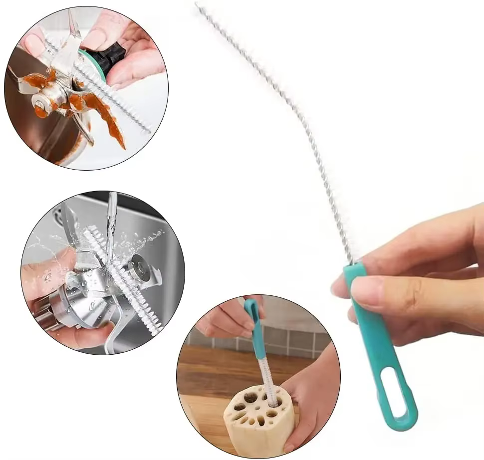 Lame couteau nettoyant bol Pot outil de lavage nettoyage brosse à récurer idéal pour Thermomix TM5 TM6 TM31 mélangeur alimentaire Monsieur Cuisine
