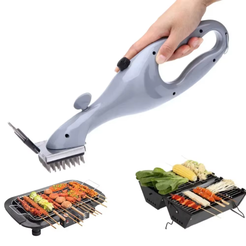 Brosse de nettoyage par pulvérisation d'eau pour barbecue