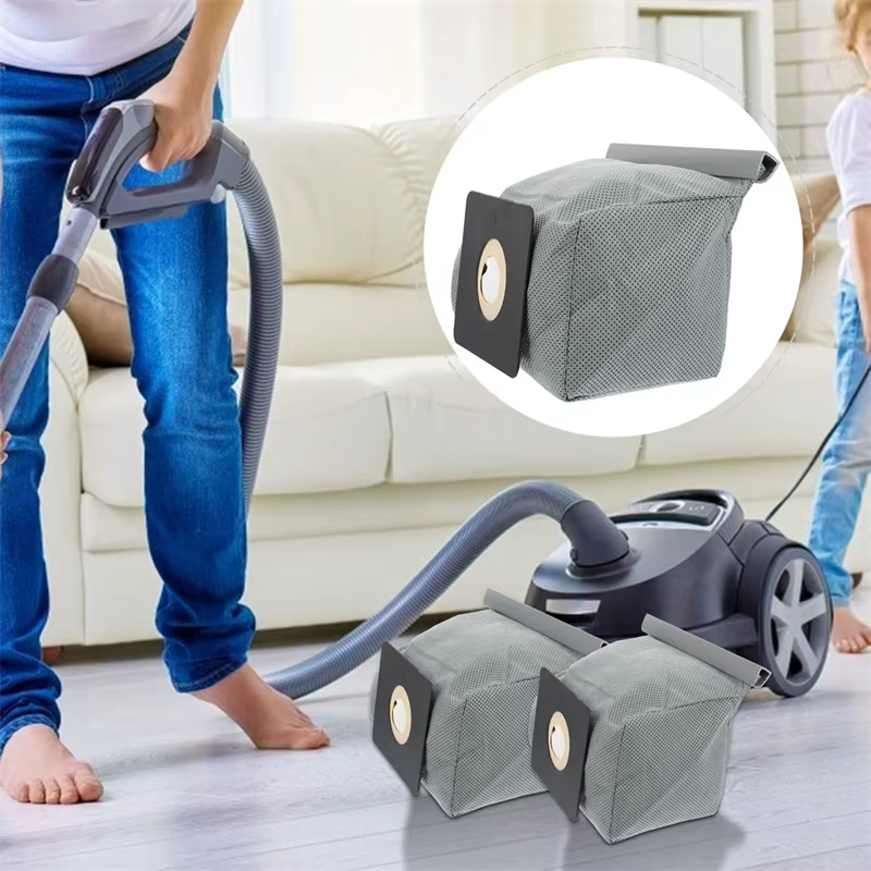 Sac d'aspirateur universel réutilisable