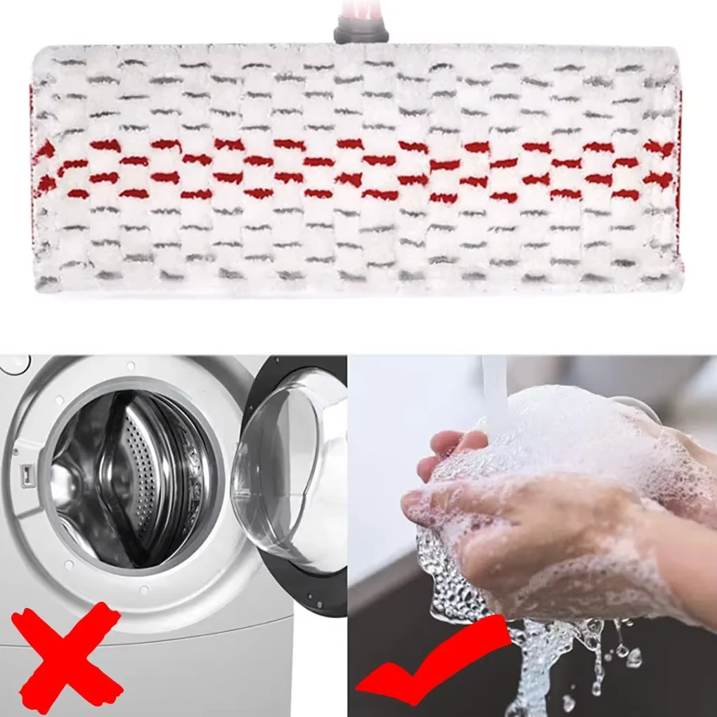 Chiffon de rechange pour balai plat à essorage rapide