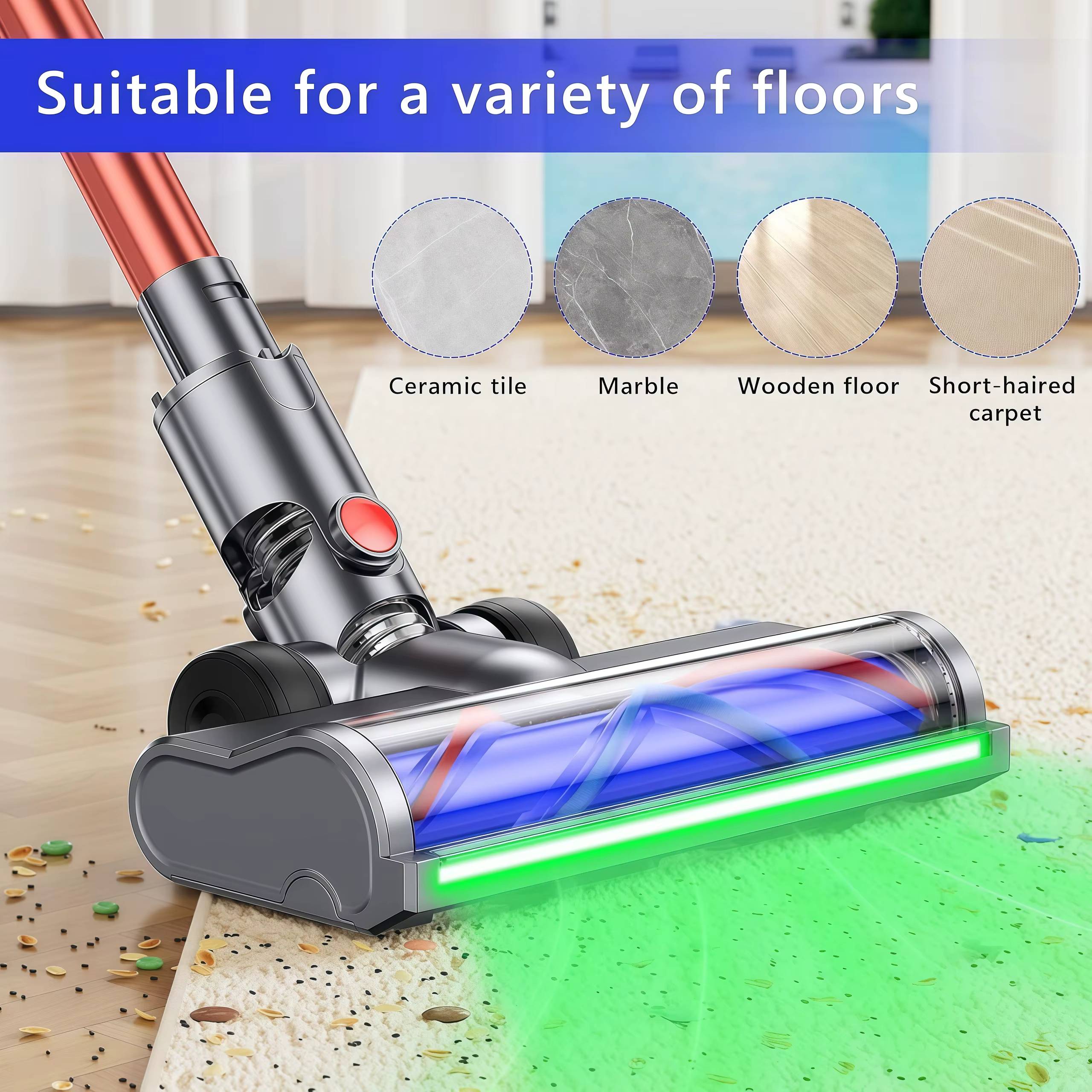 Tête d'aspirateur V6 DC58 59 61 62 pour aspirateur Dyson