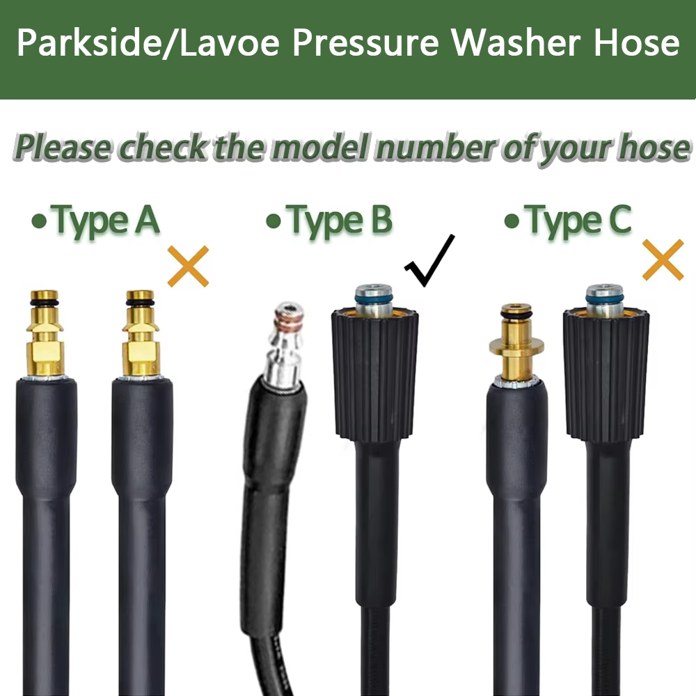 Tuyau haute pression pour Parkside Lavor PHD