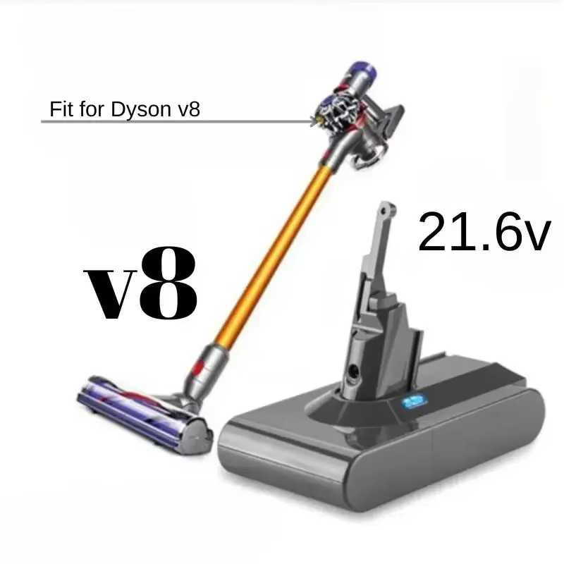 Aoae 21.6V pour Dyson V8 batterie absolu V8 Animal Li-ion SV10 aspirateur série batteries rechargeables