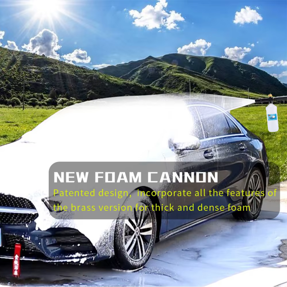 Canon à mousse réglable pour lave-auto, nettoyeur haute pression, lance à mousse à neige, générateur de mousse Regina, spray de nettoyage de mousse de voiture