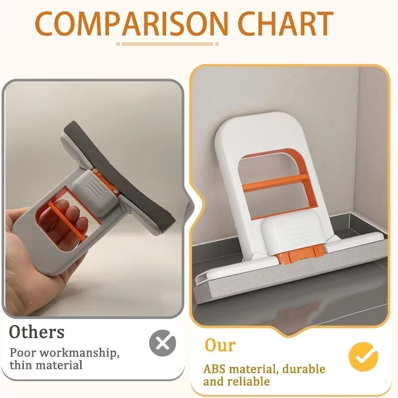 Mini vadrouille à main pliable en éponge