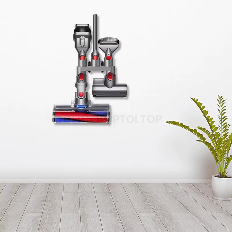 Support mural en T pour aspirateur Dyson V7, V8, V10, V11, V12, V15, pièces de salle de bain