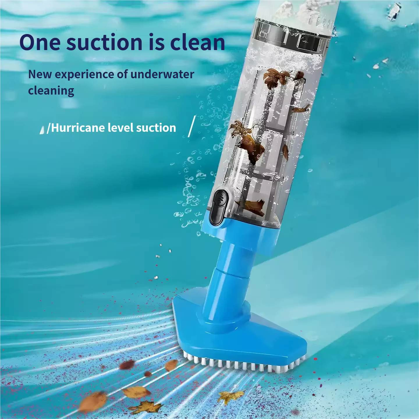 Aspirateur de piscine sans fil rechargeable 3 en 1