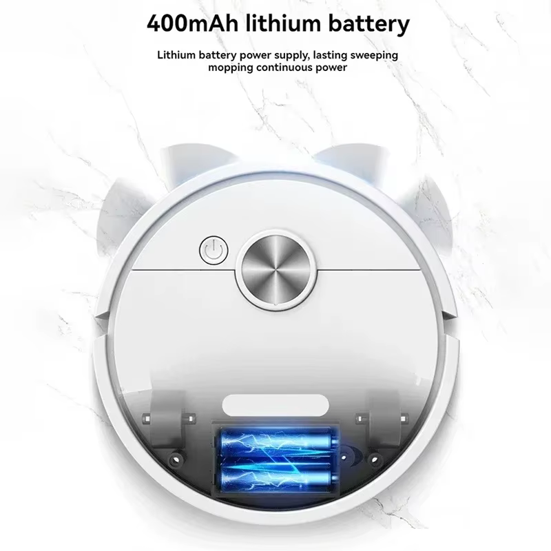 Nouveau Robot Aspirateur Intelligent 5-en-1 Modèle 2026 – Mini Machine de Nettoyage Automatique pour la Maison avec Chargement USB et Fonction Balayage et Lavage