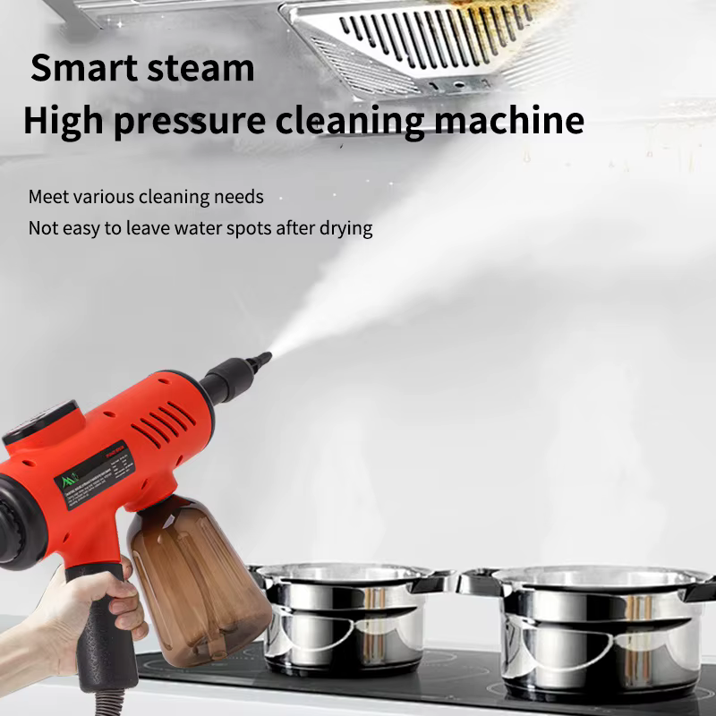 Nettoyeur à vapeur électrique domestique multifonctionnel 1200W