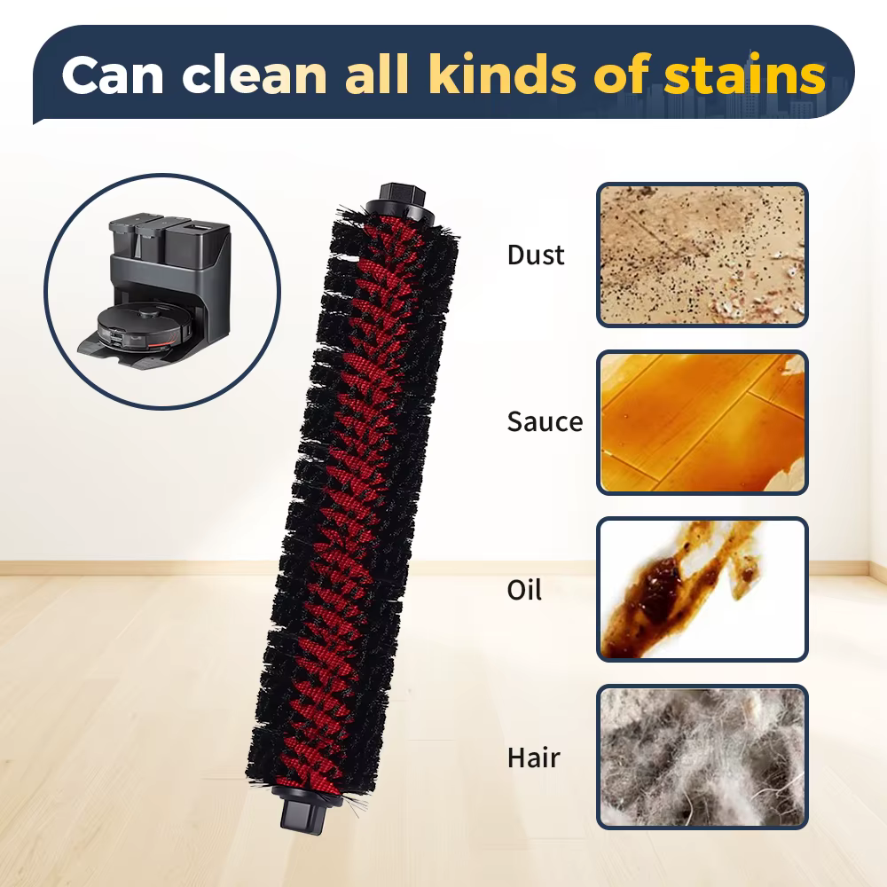 Brosse roulante autonettoyante pour Roborock G20/G10/G10S/G10S Pro/S7/S7 Pro Ultra /S8 PLUS S8 Pro