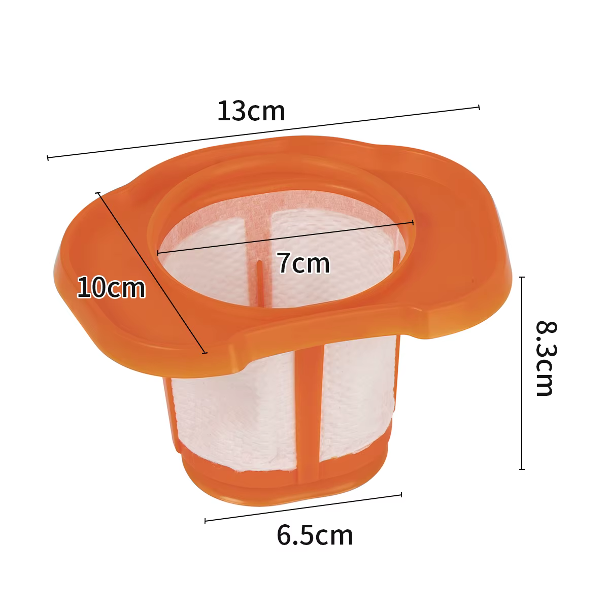 Filtre lavable pour aspirateur BLACK + DECKER HHVKF10, accessoires, pièces de rechange, Kit de fixation