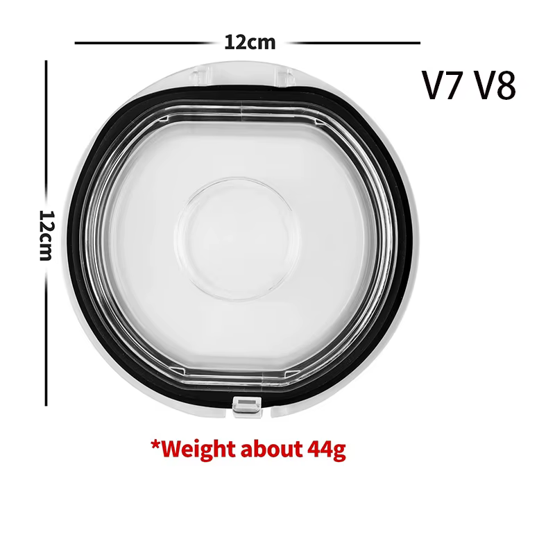 Couvercle de Base de poubelle pour aspirateur robot Dyson V8 V7, couvercle de poubelle inférieur, couvercle de Base de poubelle sans fil, pièce d'étanchéité