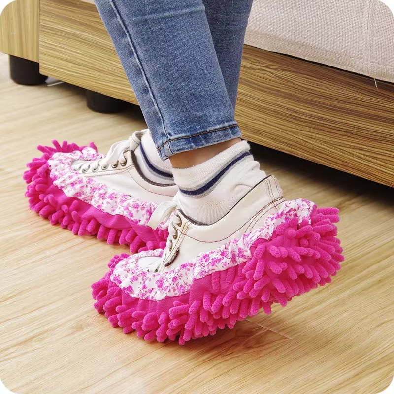 Pantoufles de nettoyage de la poussière de sol