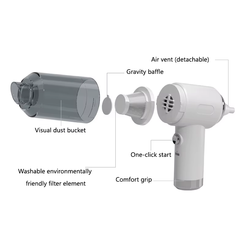 Aspirateur sans fil 2 en 1