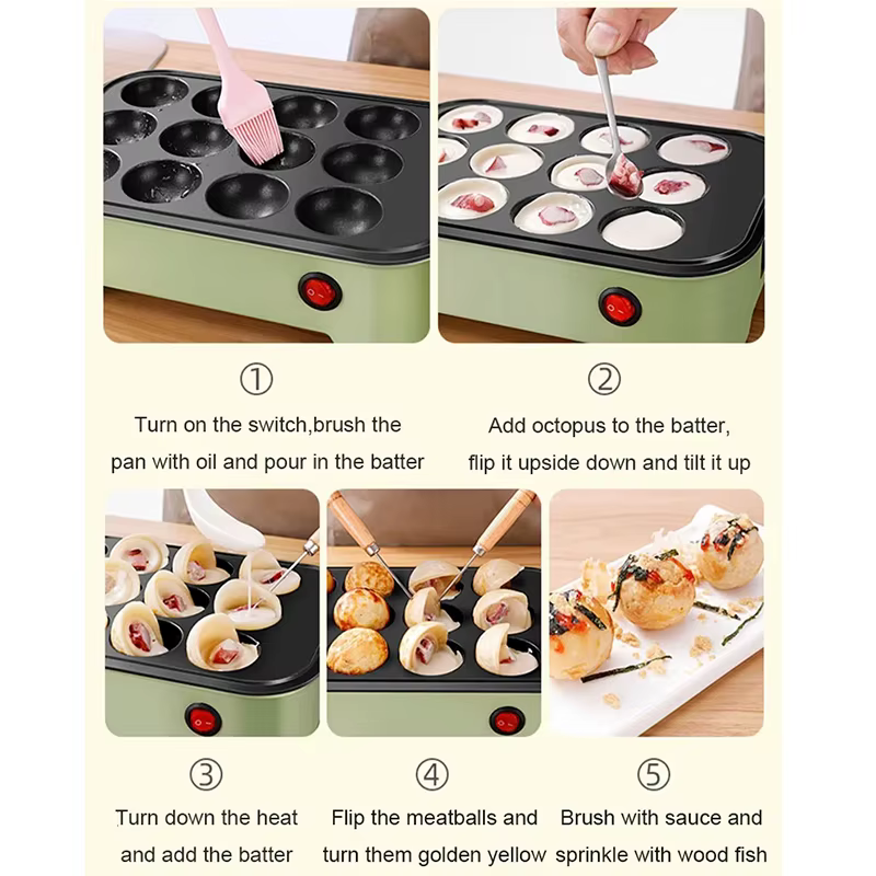 DMWD – Machine à boules de poulpe Takoyaki