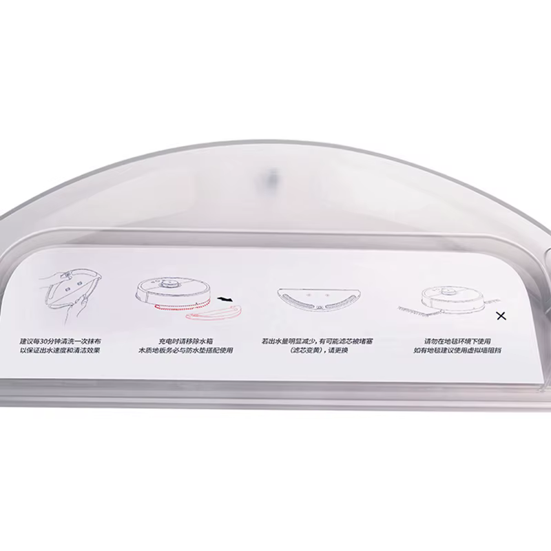 Réservoir d'eau et lingette de nettoyage pour aspirateurs robot (Roborock 1/2 S5 S50 S51 S55 S6 S60 S65 E25 E35 E20 C10 T4 T6 Mi) - Pièces de rechange