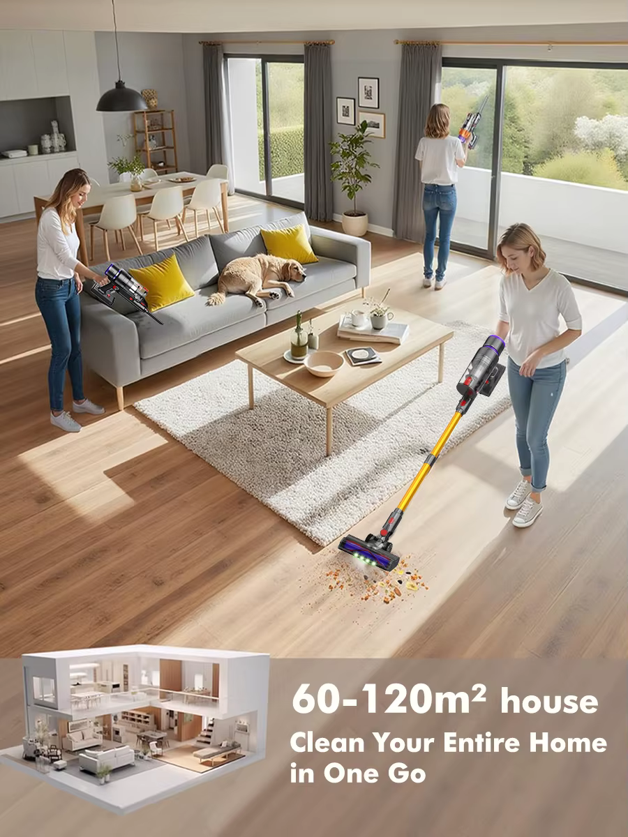 Armo V22 55kPa 600W puissance aspirateur portatif 6 en 1