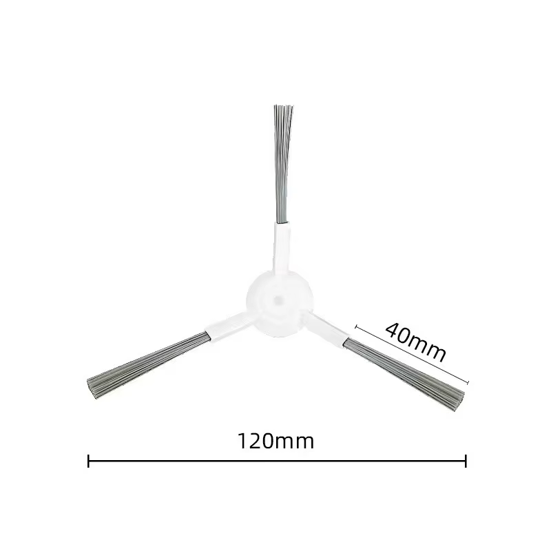 Brosse latérale pour Xiaomi Mijia S10+/S10plus/B108CN/B113CN(Self-Cleaning Mop2Pro)Omni 1S(B116)/ Mop2 (C102CN) Aspirateur robot