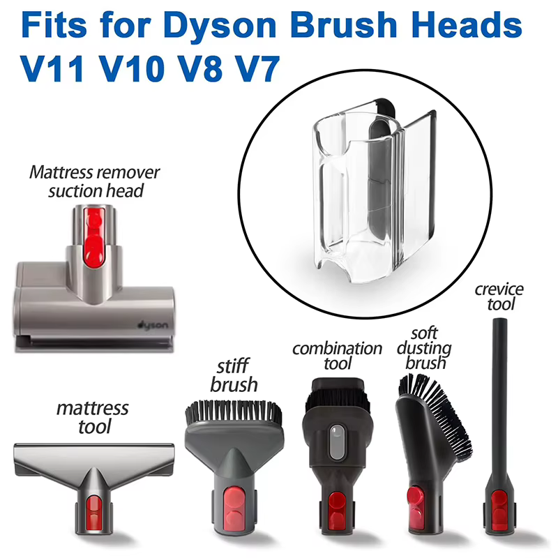 Clip de fixation de support d'accessoires Compatible avec la pièce d'aspirateur à bâton sans fil Dyson V11 V10 V8 V7 SV12 SV15