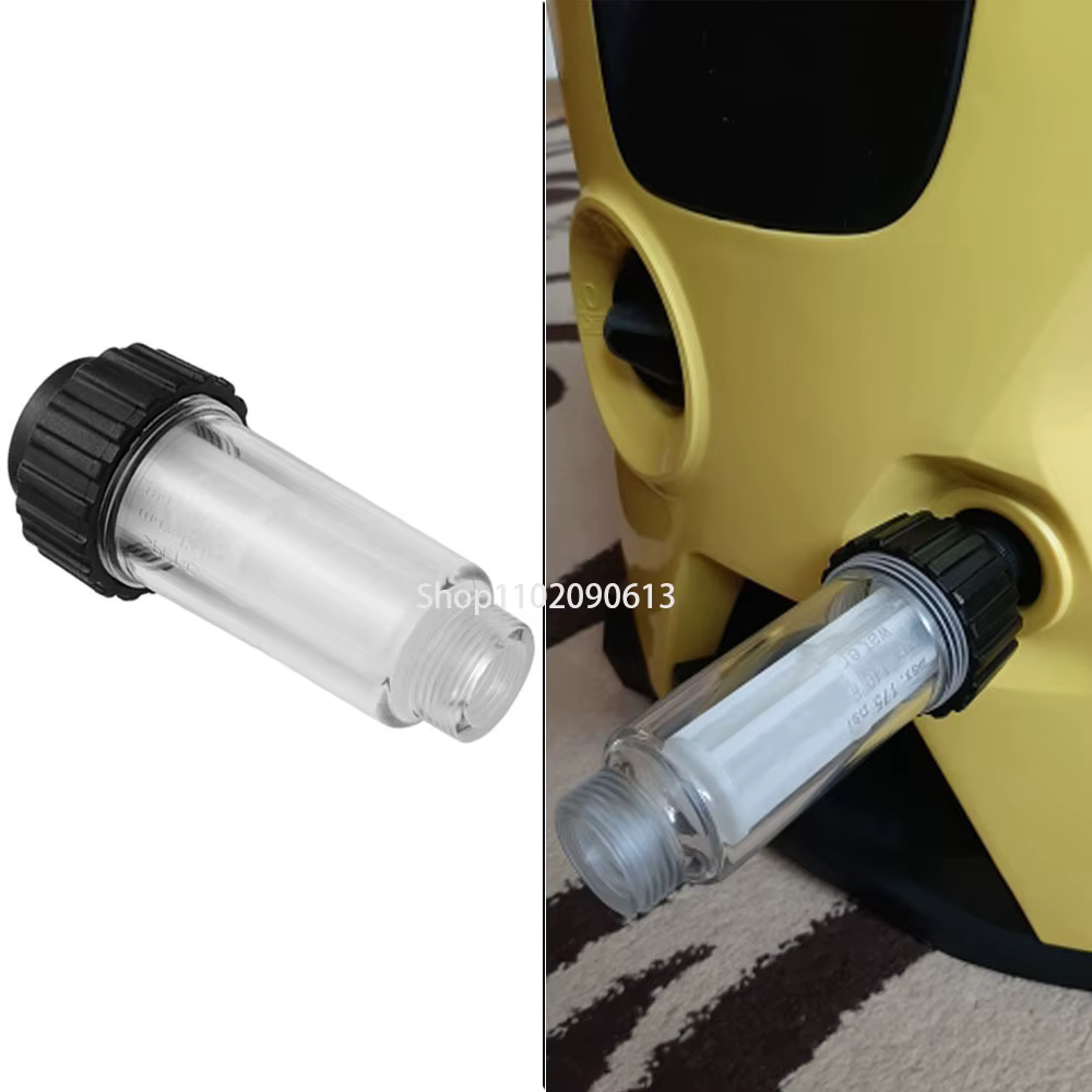 Filtre à eau de laveuse haute pression pour Karcher K2 K3 K4 K5 K6 K7 G 3/4 ''filtres à eau avec 2 noyaux