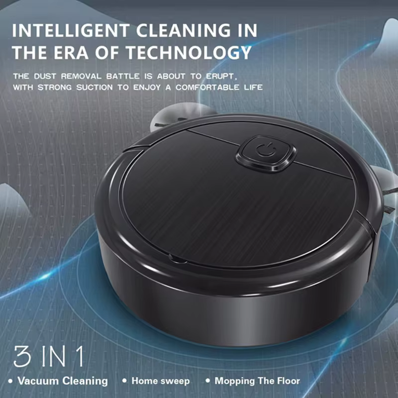 Robot aspirateur intelligent 3-en-1 avec serpillière