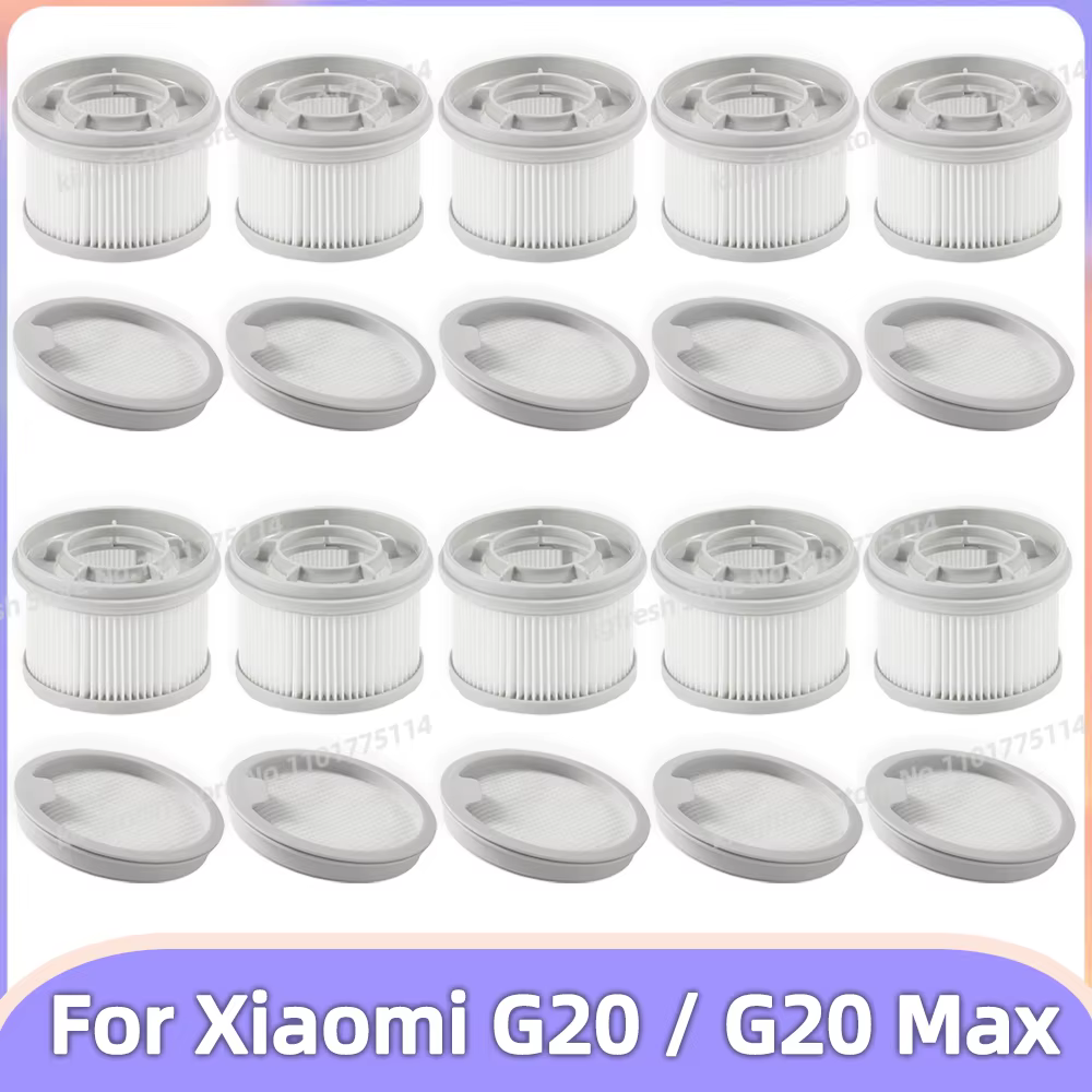 Compatible avec (Xiaomi Vacuum Cleaner G20 / G20 Max) Filtres HEPA Pré/Post Remplacement Accessoires Aspirateur