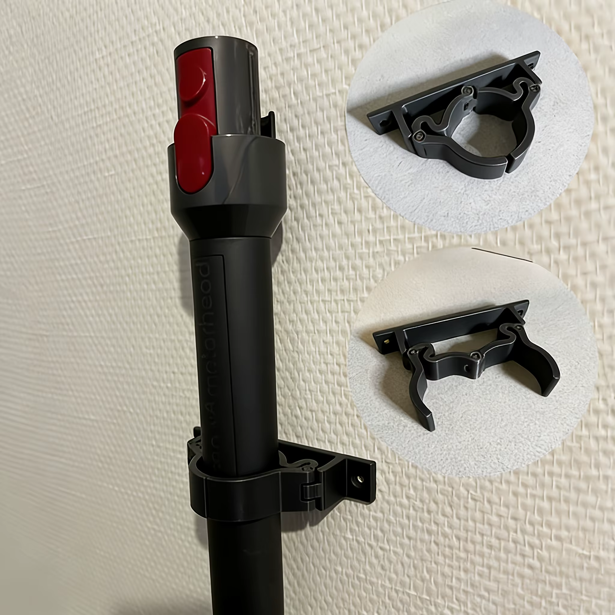 Support mural pour aspirateur avec trous de vis de 5
