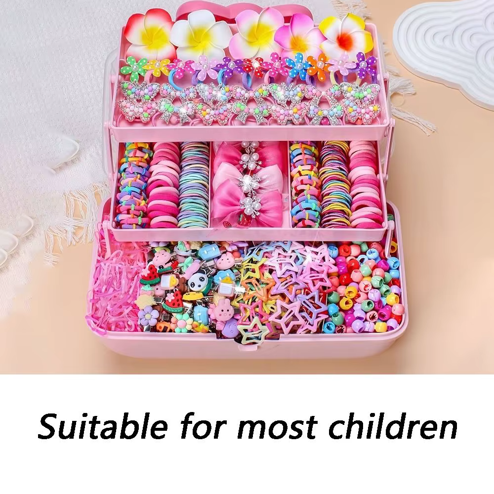 Ensemble d'accessoires pour cheveux à haute élasticité, n'abîme pas les cheveux, pinces à cheveux colorées, élastiques pour filles et enfants