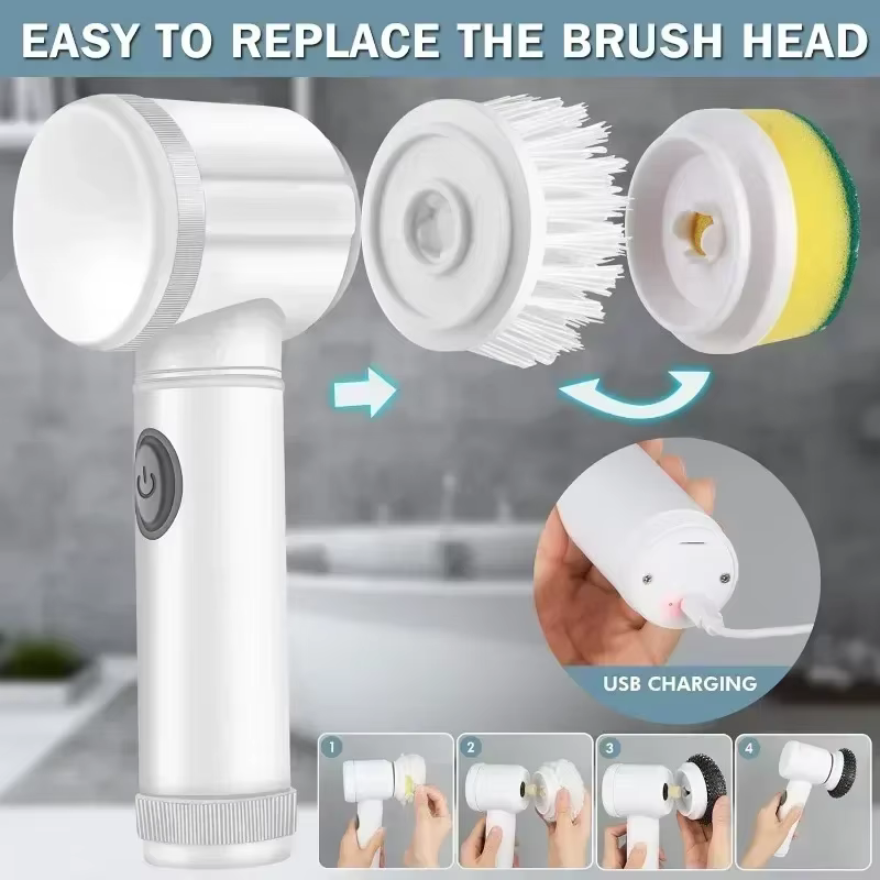 Brosses de nettoyage électriques domestiques