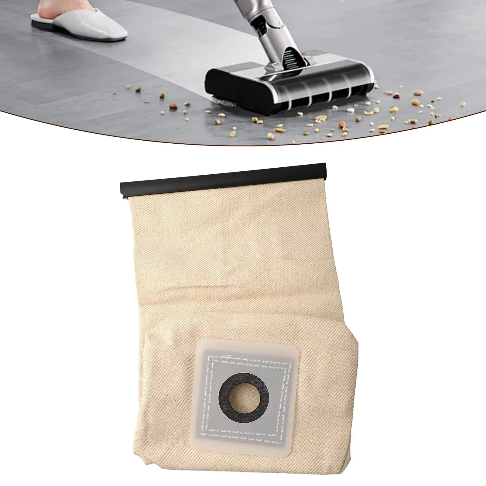Sacs filtrants réutilisables pour aspirateur Karcher