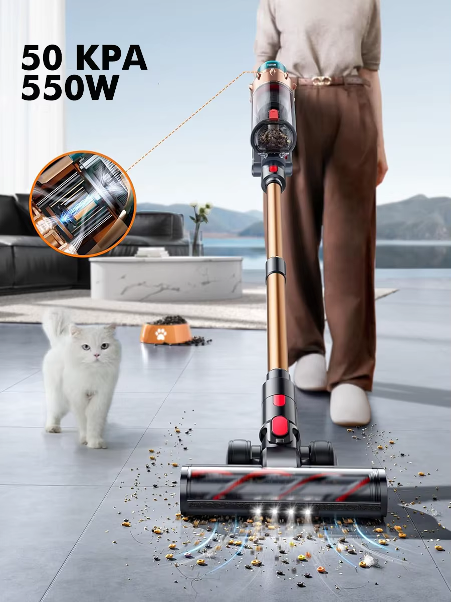 Armo V18 aspirateur portatif 50kpa 550w puissance 6 en 1