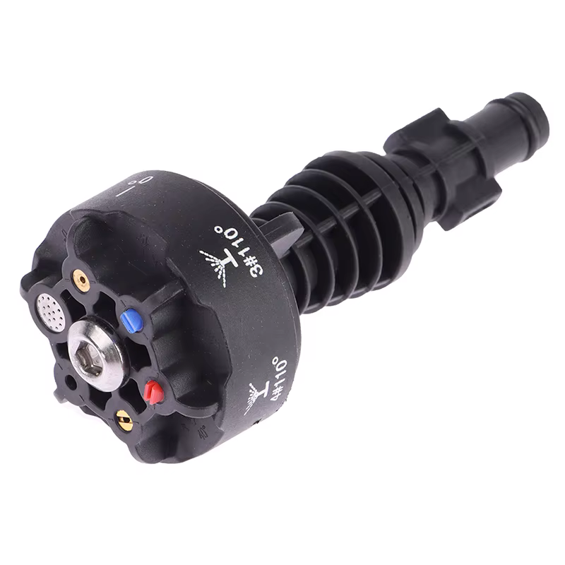 Buse de nettoyage haute pression multifonctionnelle 6 en 1 pour voiture