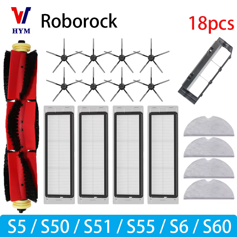 Accessoires pour aspirateur Roborock S5 S50 S51 S55 S6 S60 S6