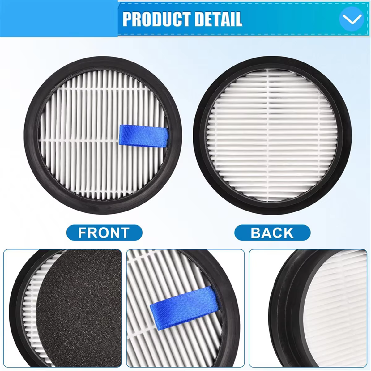 Filtre de remplacement pour aspirateur vertical A200Pro A200