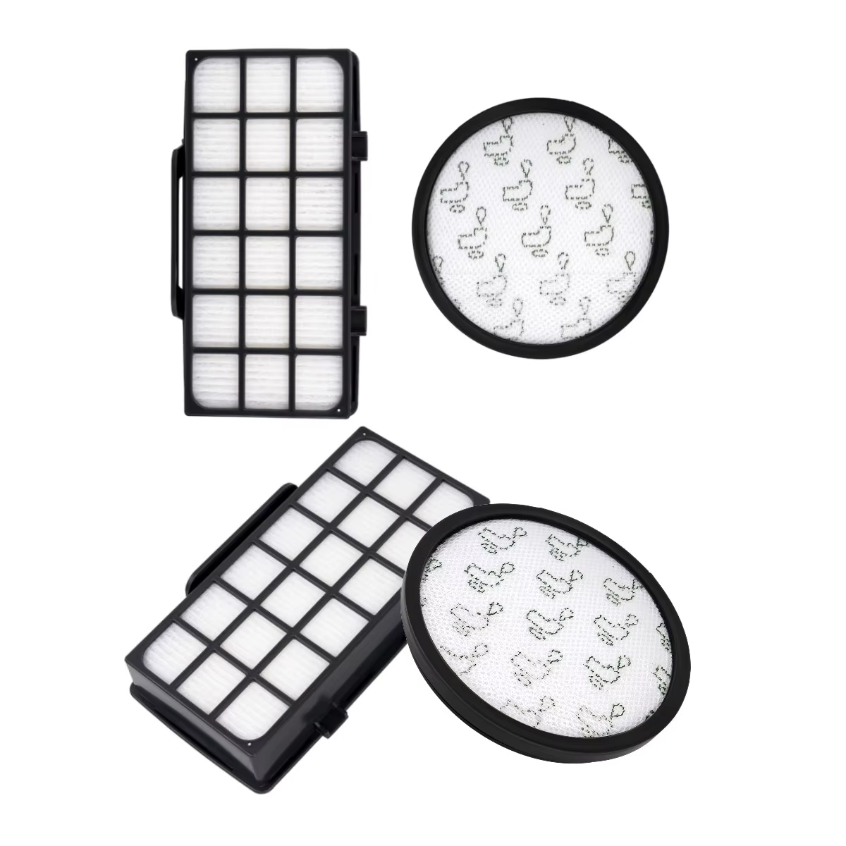 Filtre HEPA d'entrée et de sortie ZR903701 pour aspirateur sans sac Rowenta RO7623 RO7681 RO7611 TW7647 RO76xx Silence Force Cyclonic