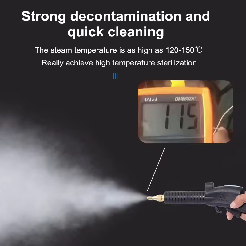Nettoyeur vapeur commercial 3500W 150 ° Nettoyage en profondeur haute pression pour cuisine/climatisation