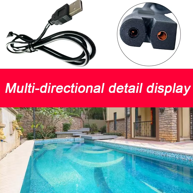 Câble USB de chargement sous vide pour piscine